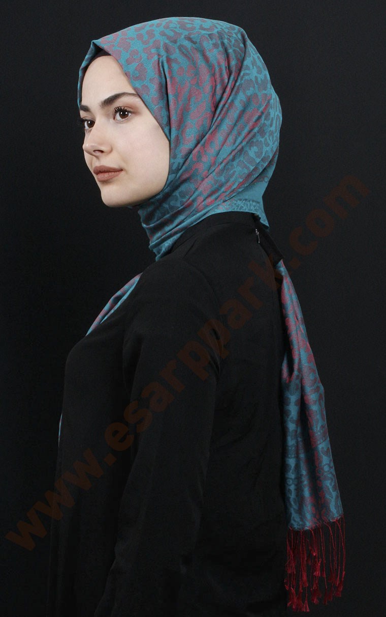 500-0013-01 ÇİFT YÖNLÜ İPEKSİ ŞAL