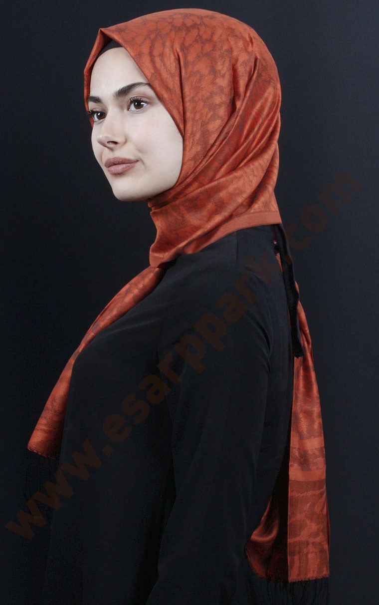 500-0013-14 ÇİFT YÖNLÜ İPEKSİ ŞAL