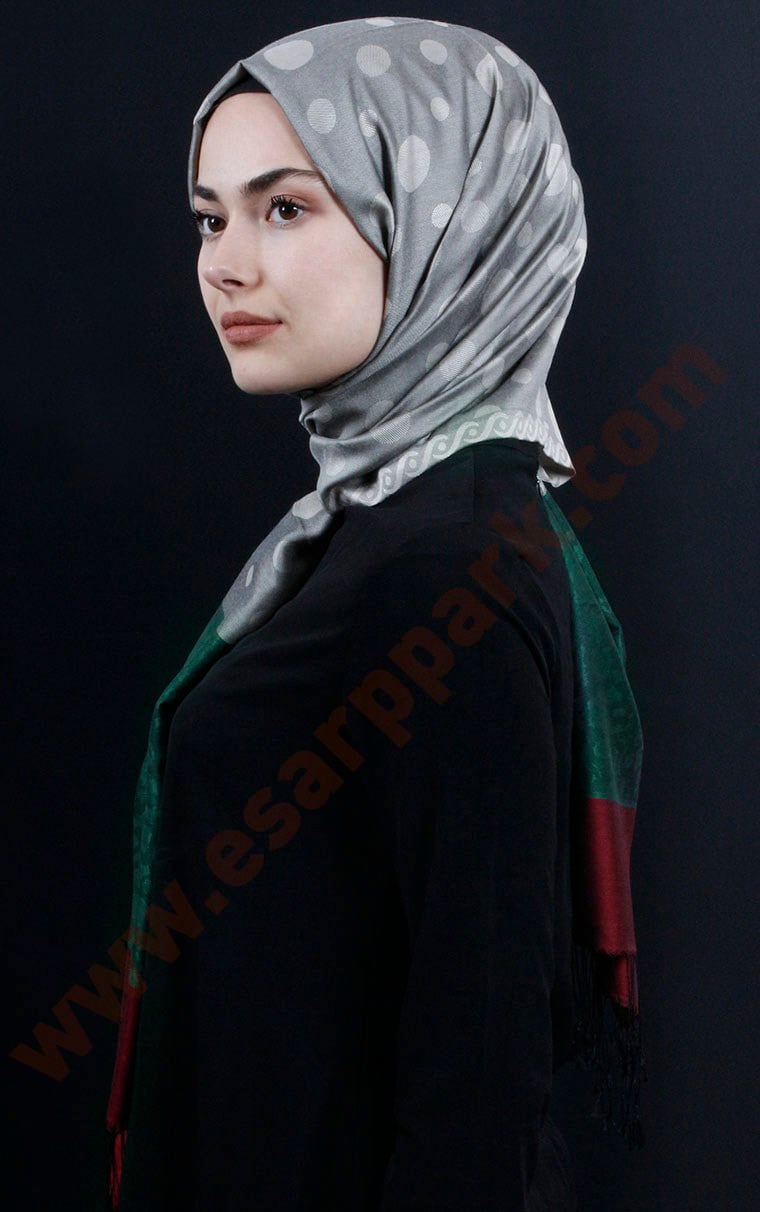 500-0013-17 ÇİFT YÖNLÜ İPEKSİ ŞAL