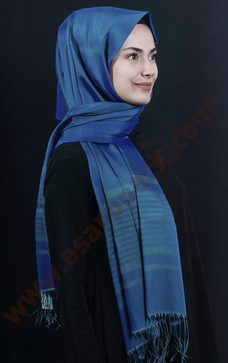 500-0013-52 ÇİFT YÖNLÜ İPEKSİ ŞAL