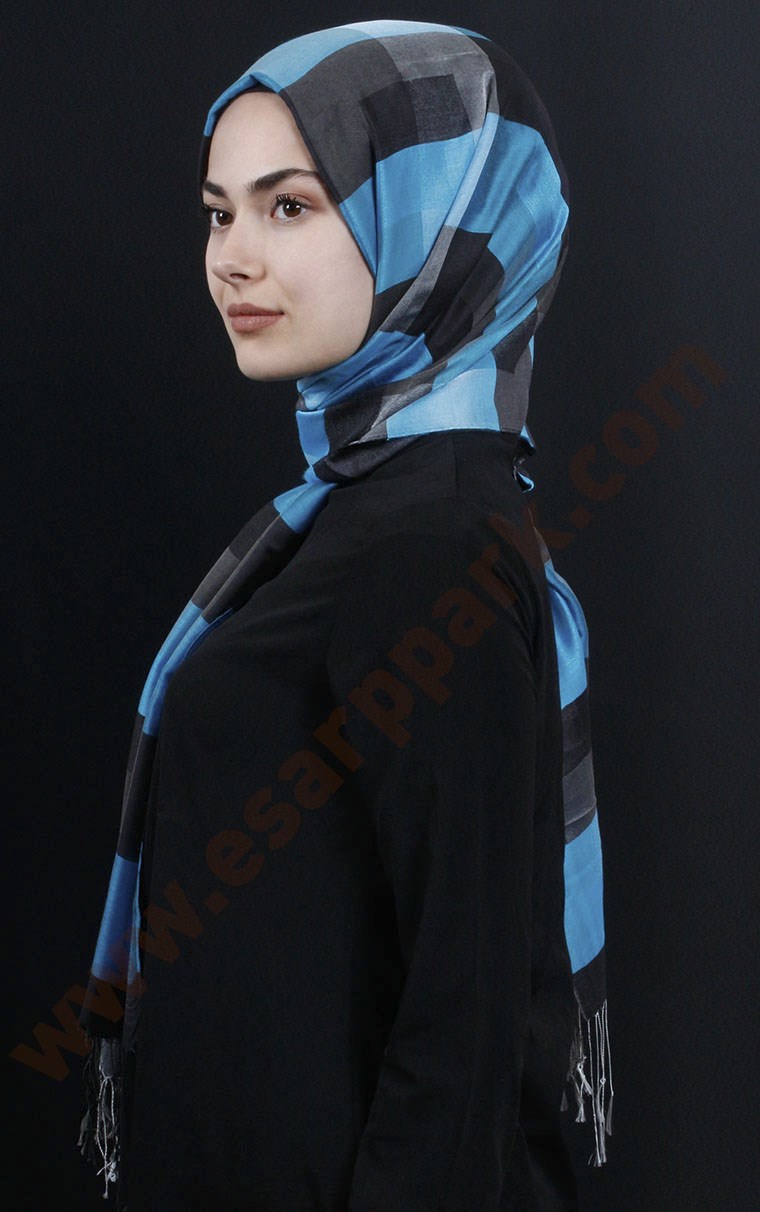 500-0013-75  ÇİFT YÖNLÜ İPEKSİ ŞAL