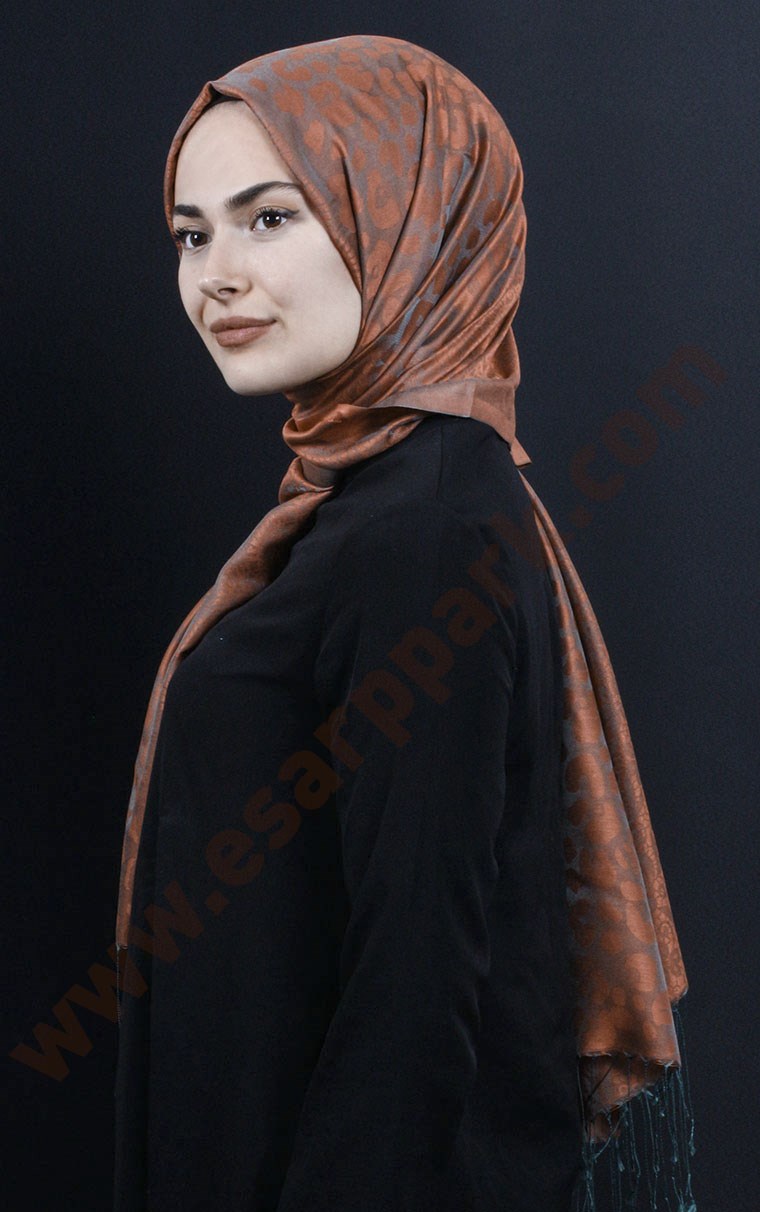 500-0013-78 ÇİFT YÖNLÜ İPEKSİ ŞAL