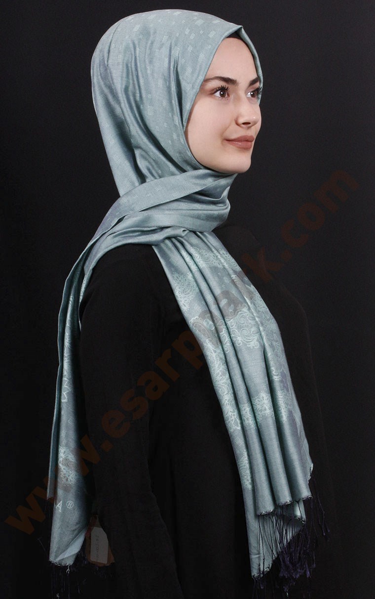 500-0013-93 ÇİFT YÖNLÜ İPEKSİ ŞAL
