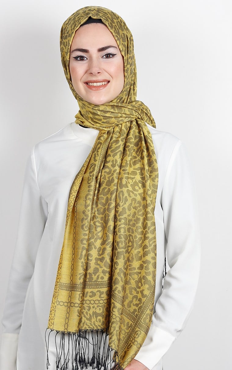 500-0015-12 ÇİFT YÖNLÜ İPEKSİ ŞAL