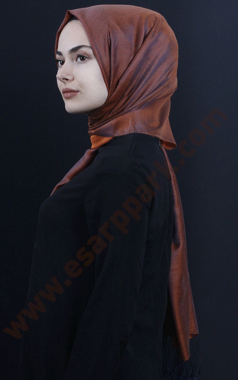 500-0015-40 ÇİFT YÖNLÜ İPEKSİ ŞAL