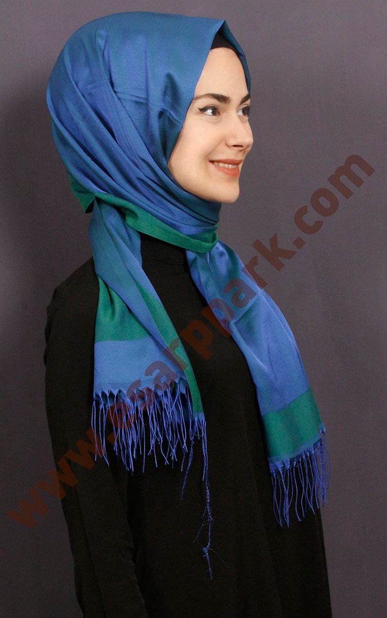 502-0006-02 TAKİNLİ ŞAL PEMBE