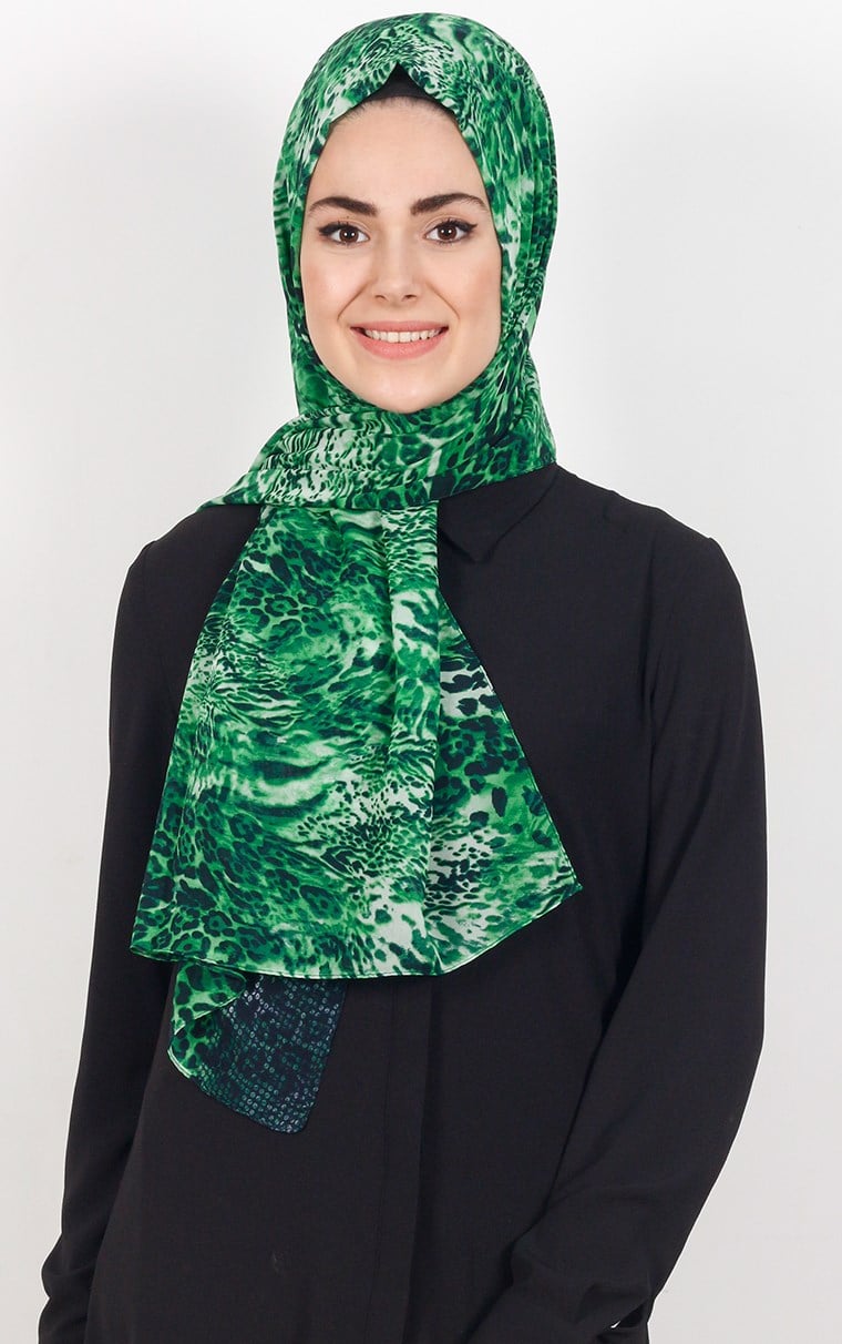 525-0001-13 FİESTA KREP ŞAL SİYAH