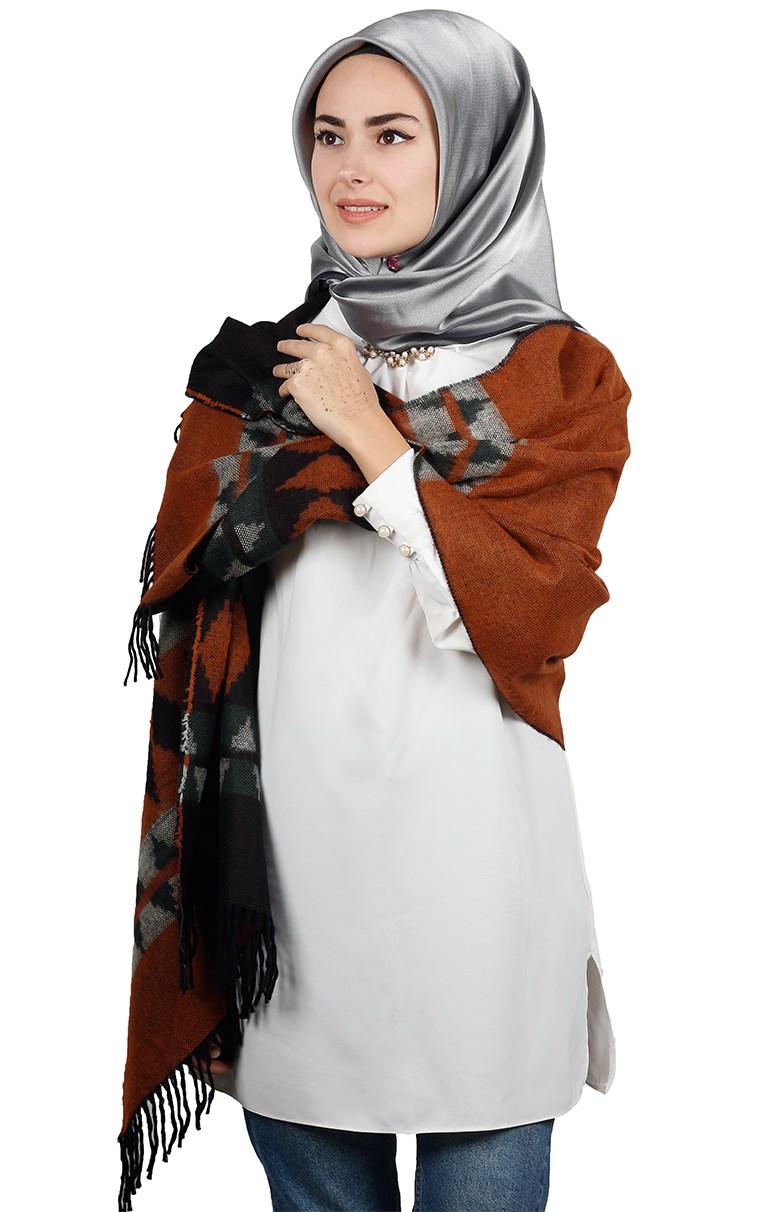 Geniş Omuz Şalı 511-0015