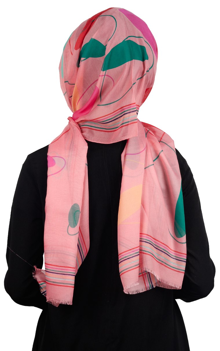 Pamuklu Desenli Şal 5771-6