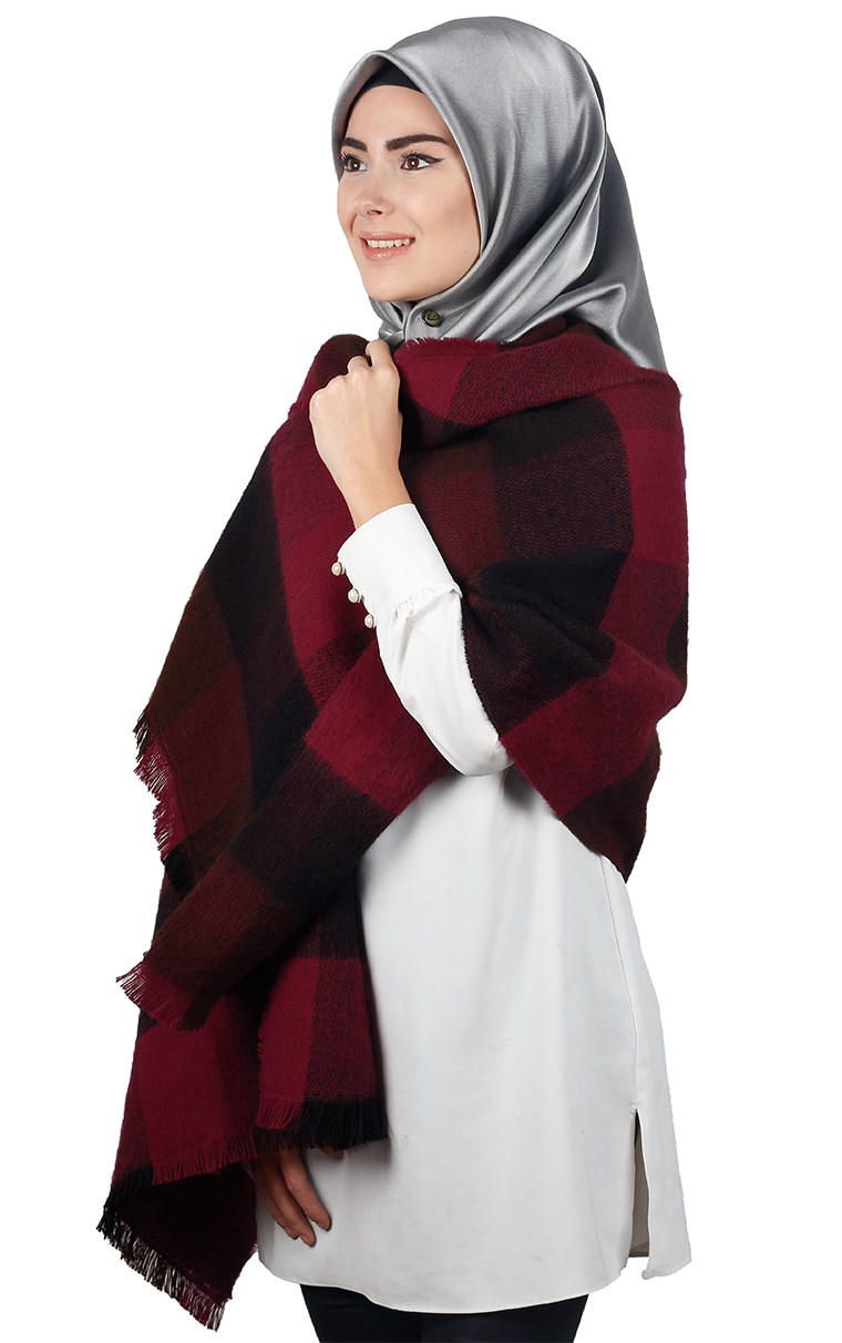 Yün Omuz Şalı 9001-95