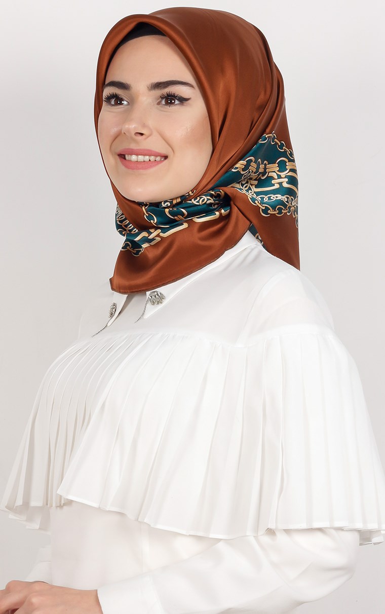 6452-14 ARMİNE İPEK EŞARP 2015 YAZ