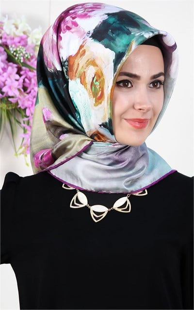 İthal İpek Eşarp 1526-1