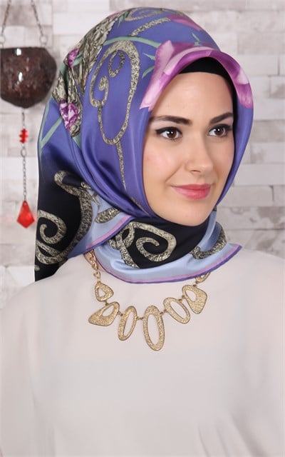 İthal İpek Eşarp 1549-3