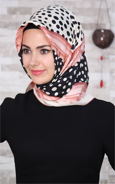 İndirimli İthal İpek Eşarp 1504-3