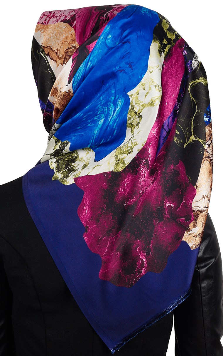 Tafta Dijital Eşarp 1335-15