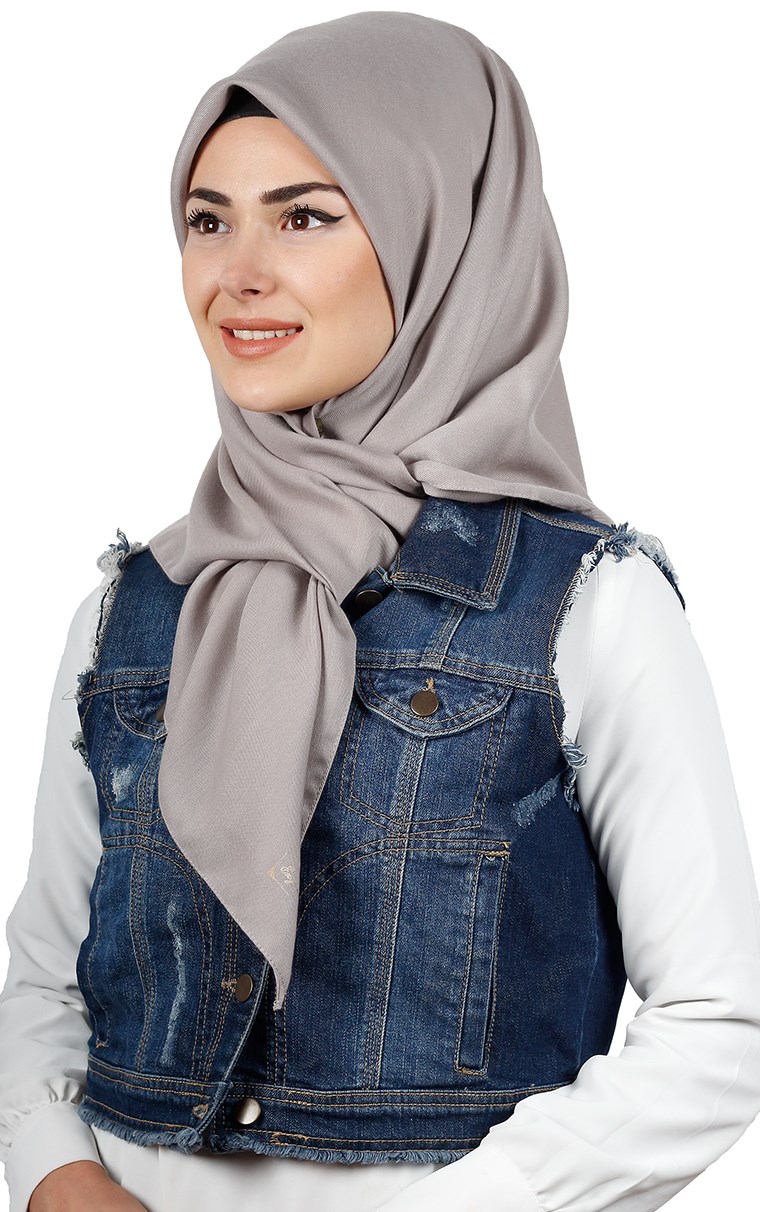 Kışlık Yünlü Düz Renk Eşarp 1750-11