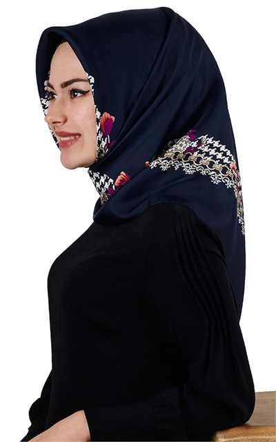 İndirimli İthal İpek Eşarp 13014-1