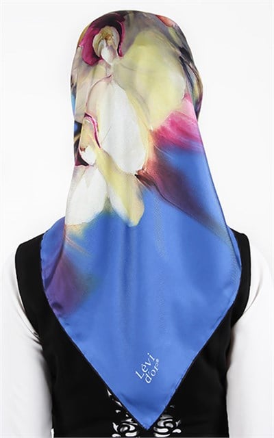 İthal İpek Eşarp 1555-14