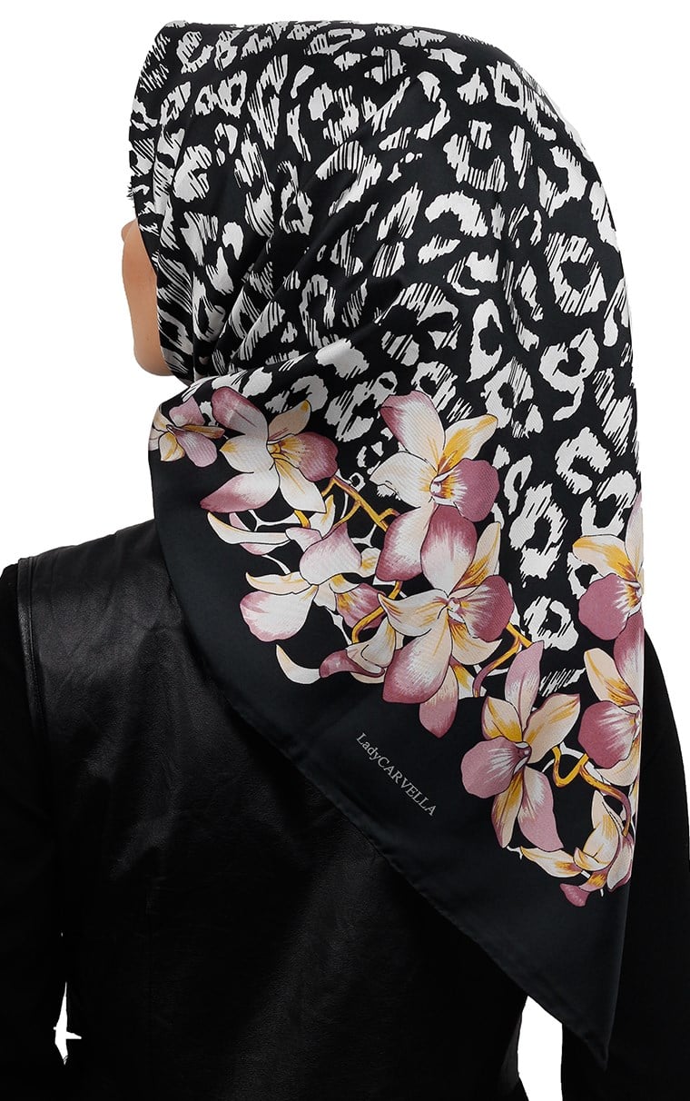 İndirimli İthal İpek Eşarp 13020-23