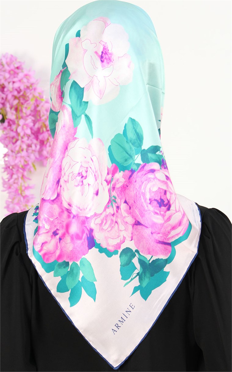 3877-18 ARMİNE İPEK PUDRA MİNT