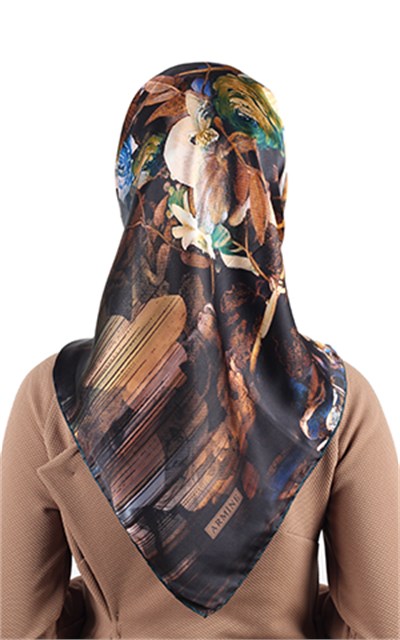 6446-09 ARMİNE İPEK EŞARP 2015 YAZ