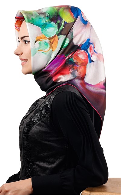 İthal İpek Eşarp 1555-10