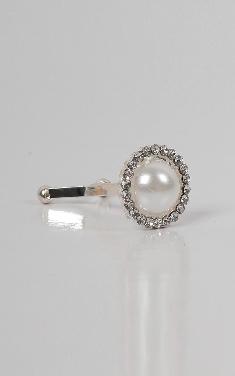 Abiye Taşlı Eşarp Klipsi 401-8