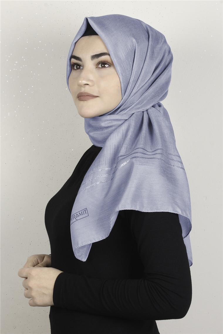 Açelya Şal 1372-29 Buz Mavisi