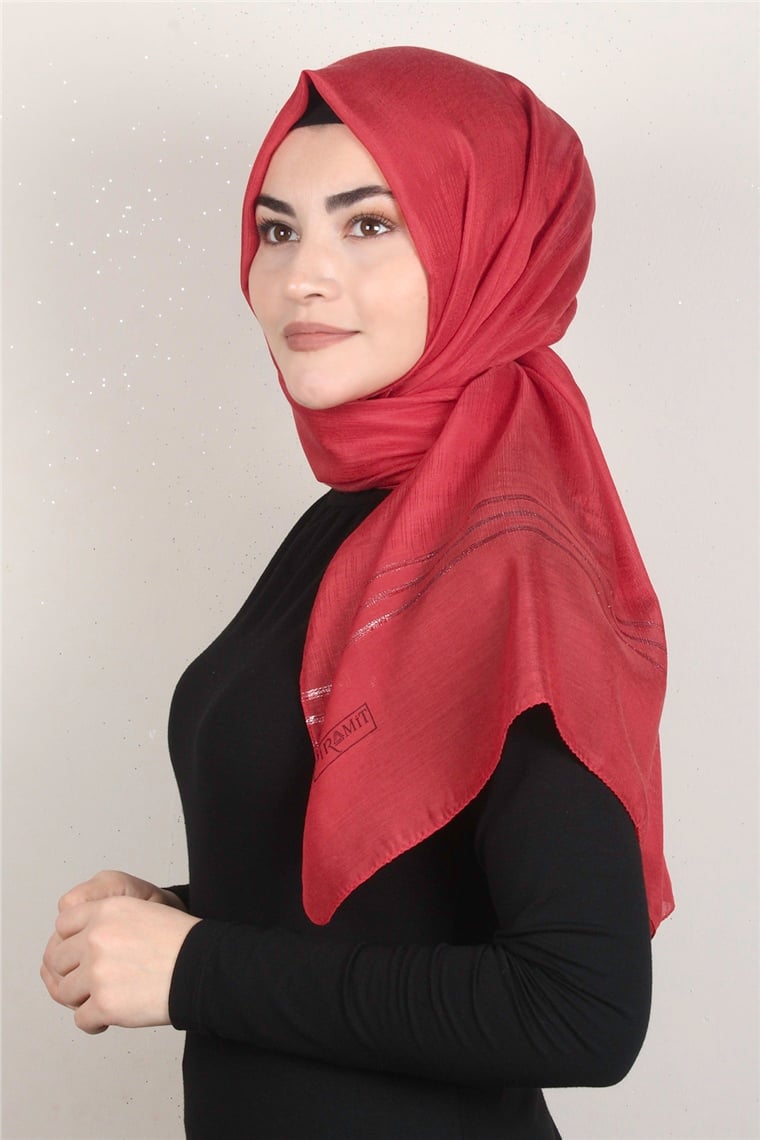 Açelya Şal 1372-38 Kırmızı
