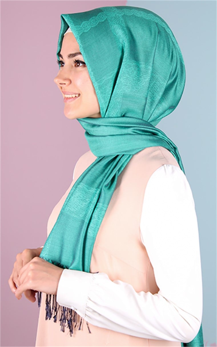 500-0014-04 ÇİFT YÖNLÜ İPEKSİ ŞAL