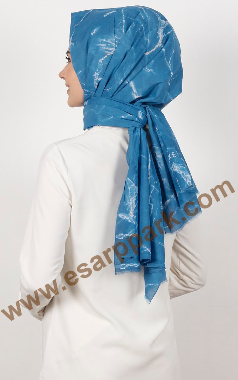 Akel Mermer Desen Şal 5000-15