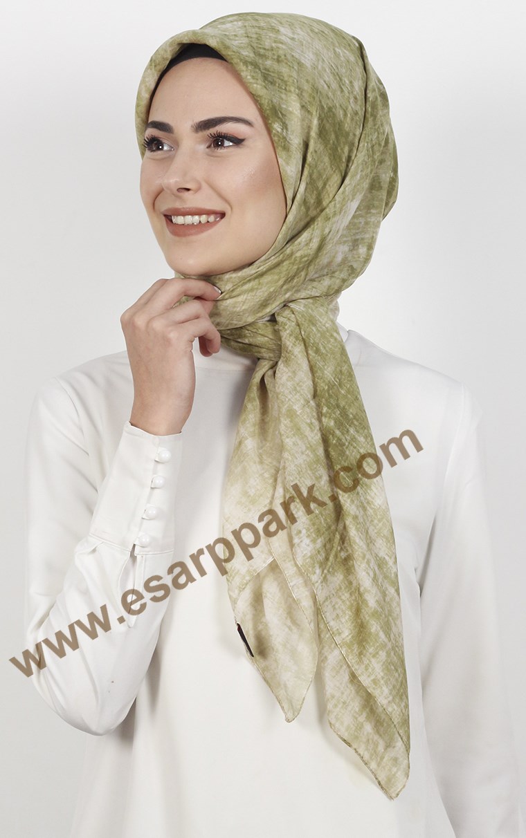 Akel Pamuklu 140x140 Cm Eşarp 1080-36