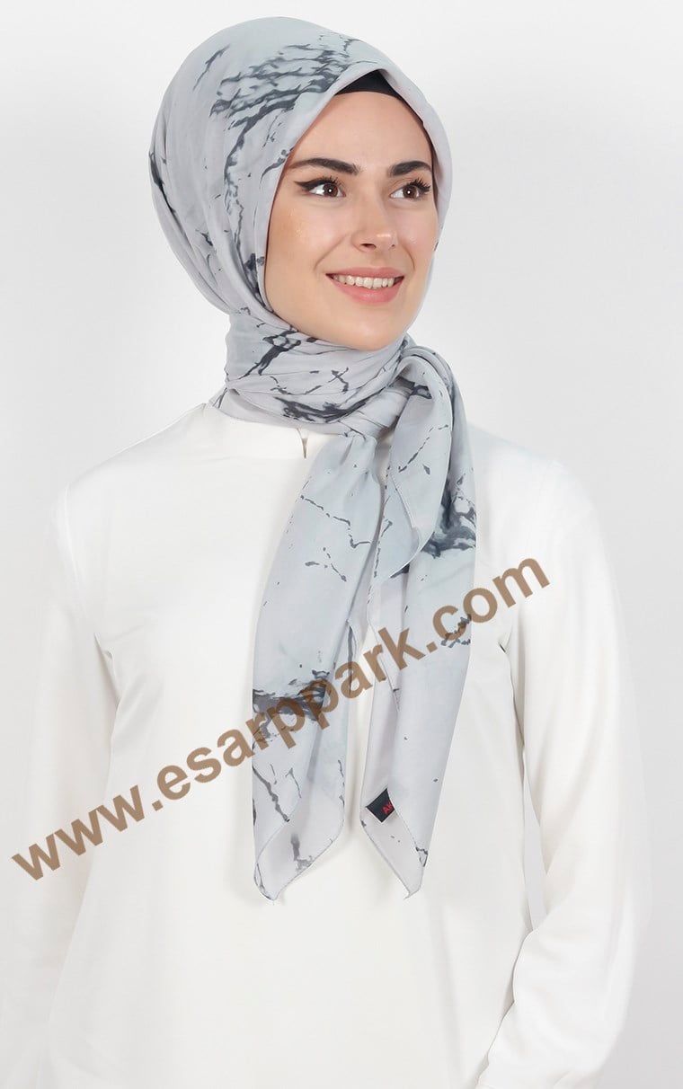 Akel Pamuklu 140x140 Cm Eşarp 1086-16