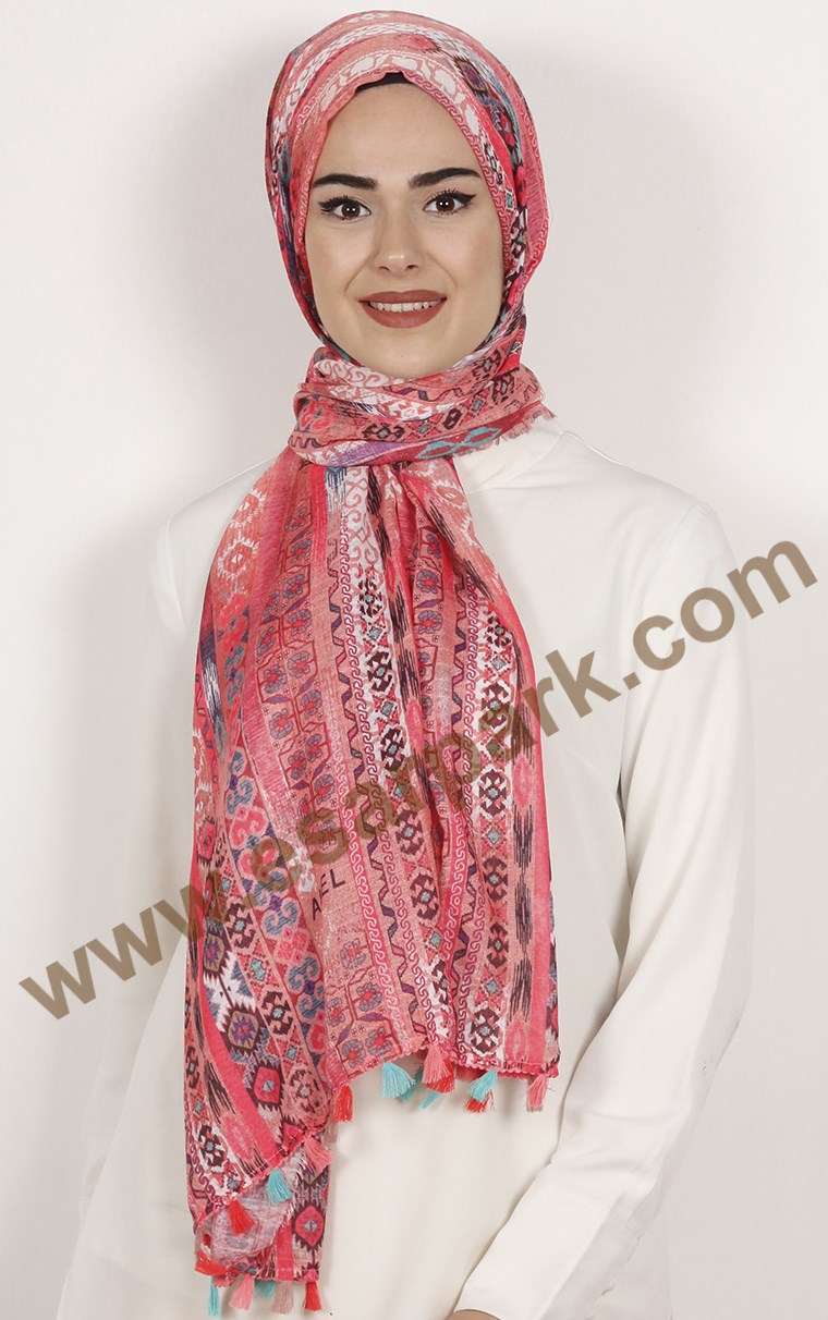 Akel Püsküllü Şal 1233-1