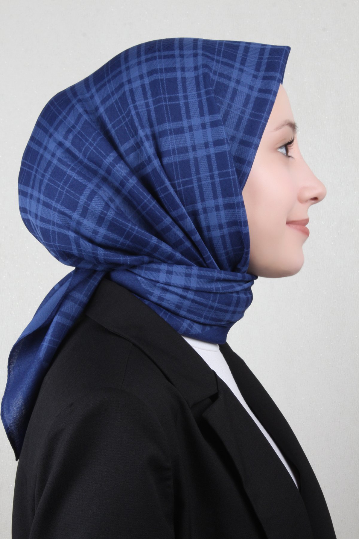 Aker Ekose Eşarp 1040400-923 Gece Mavisi