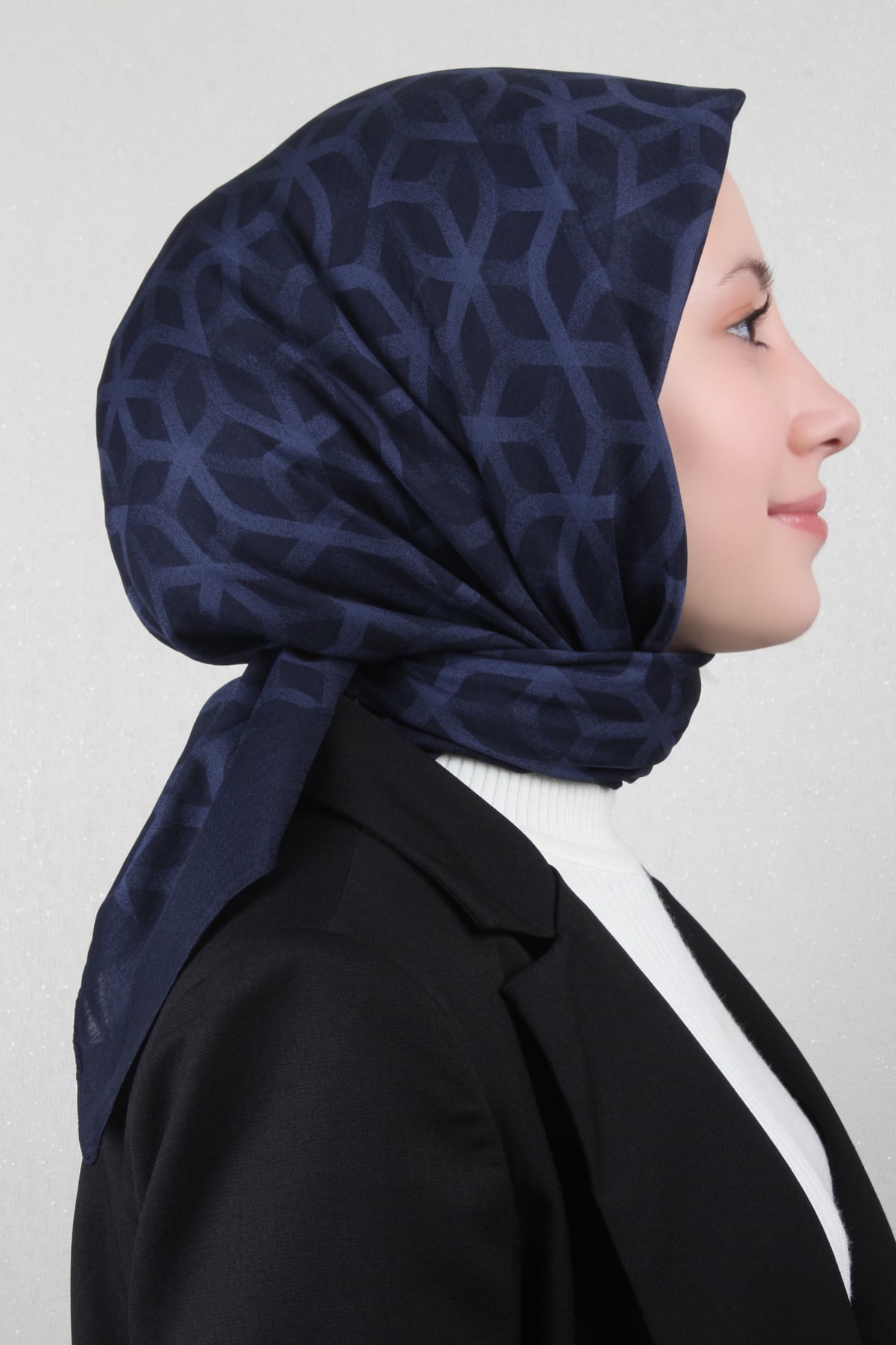 Aker Karma Eşarp 1040600-921 Lacivert