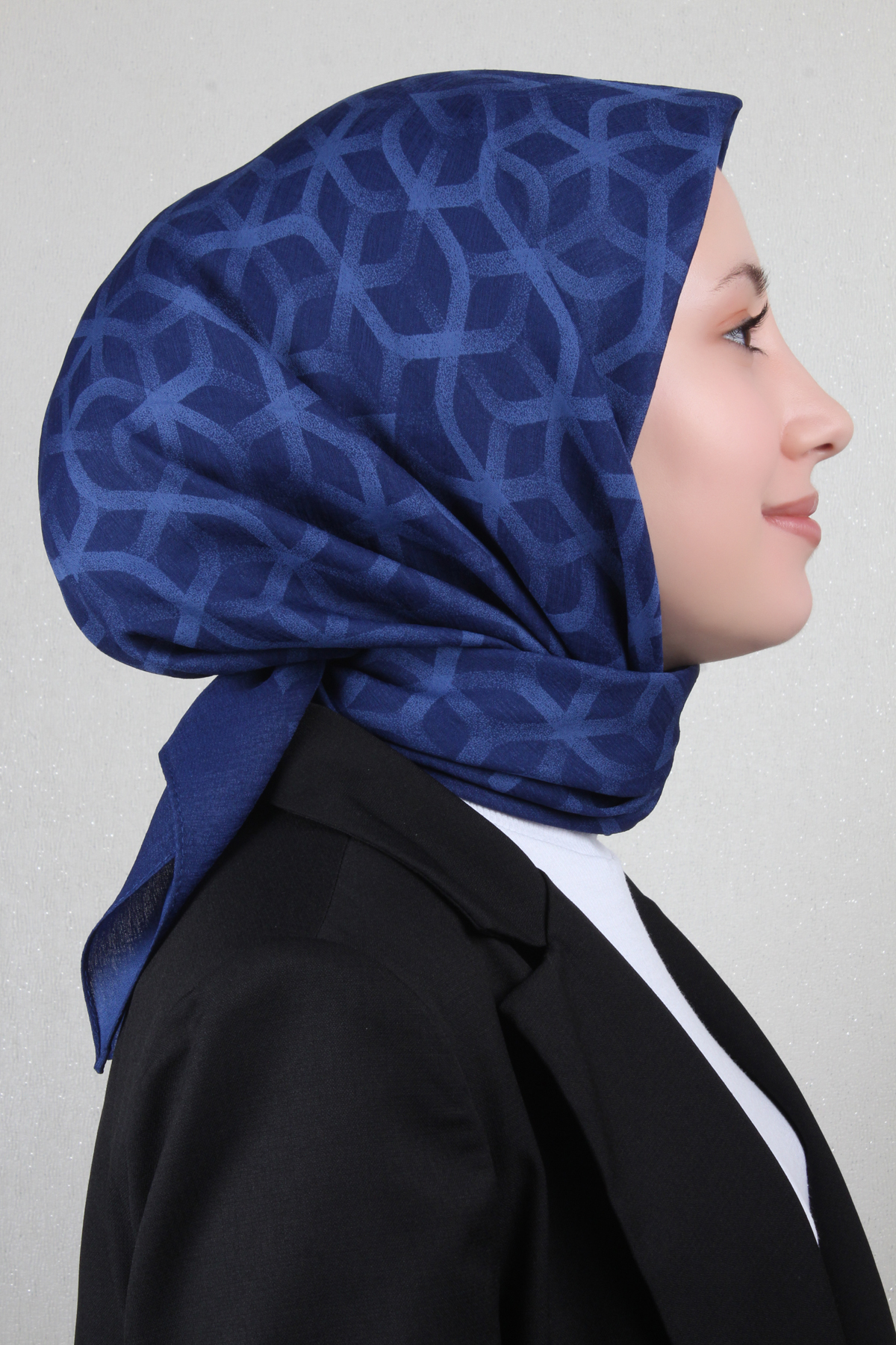 Aker Karma Eşarp 1040600-923 Parlement Mavisi