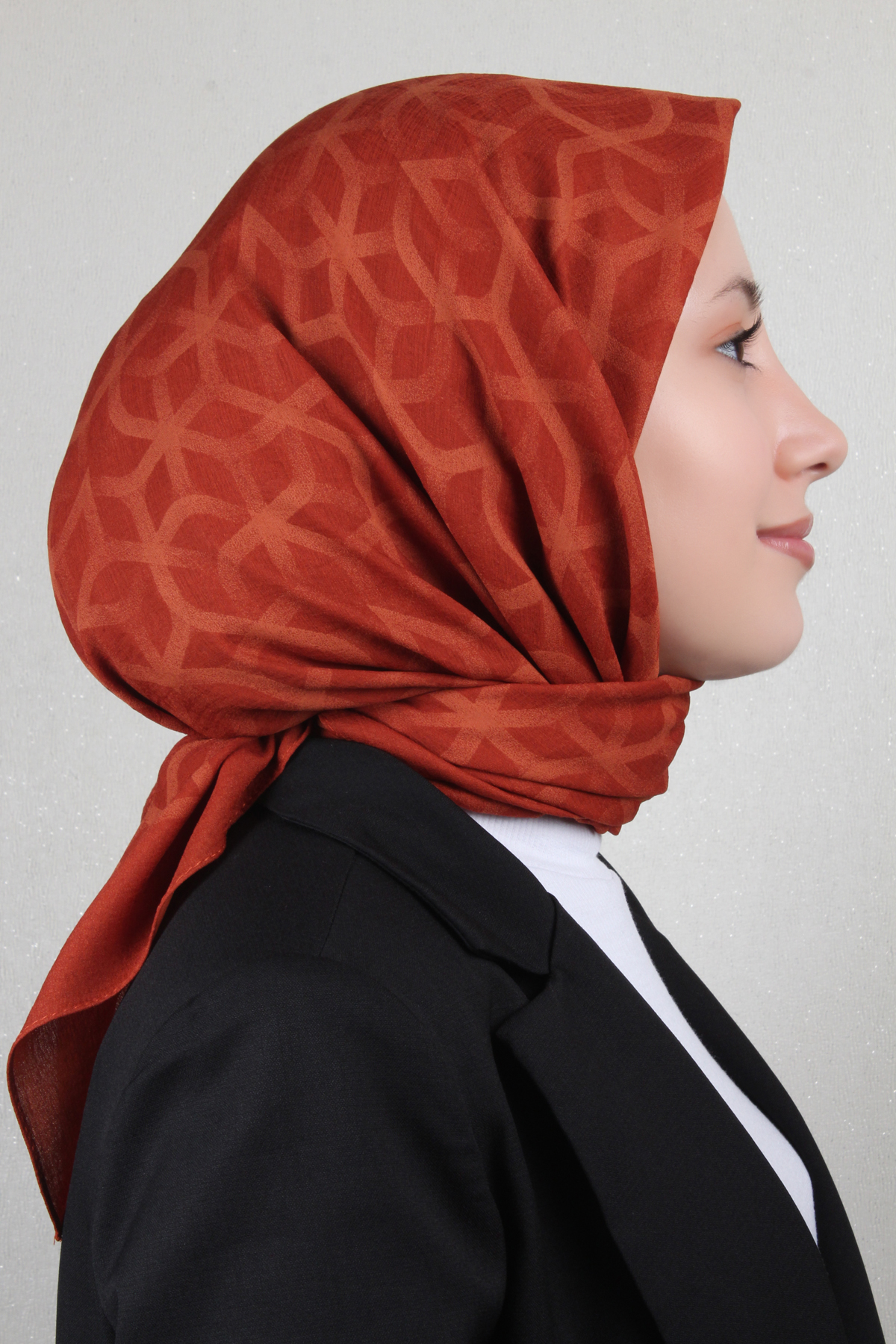 Aker Karma Eşarp 1040600-961 Kiremit