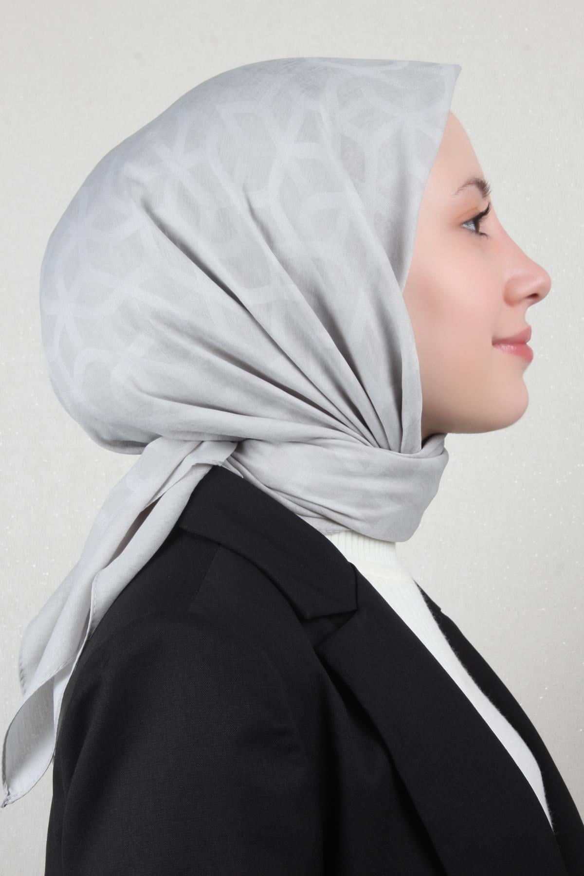 Aker Karma Eşarp 1040600-971 Açık Gri