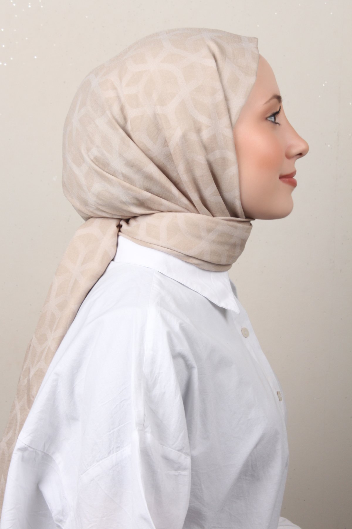 Aker Karma Şal 1040500-33 Bej