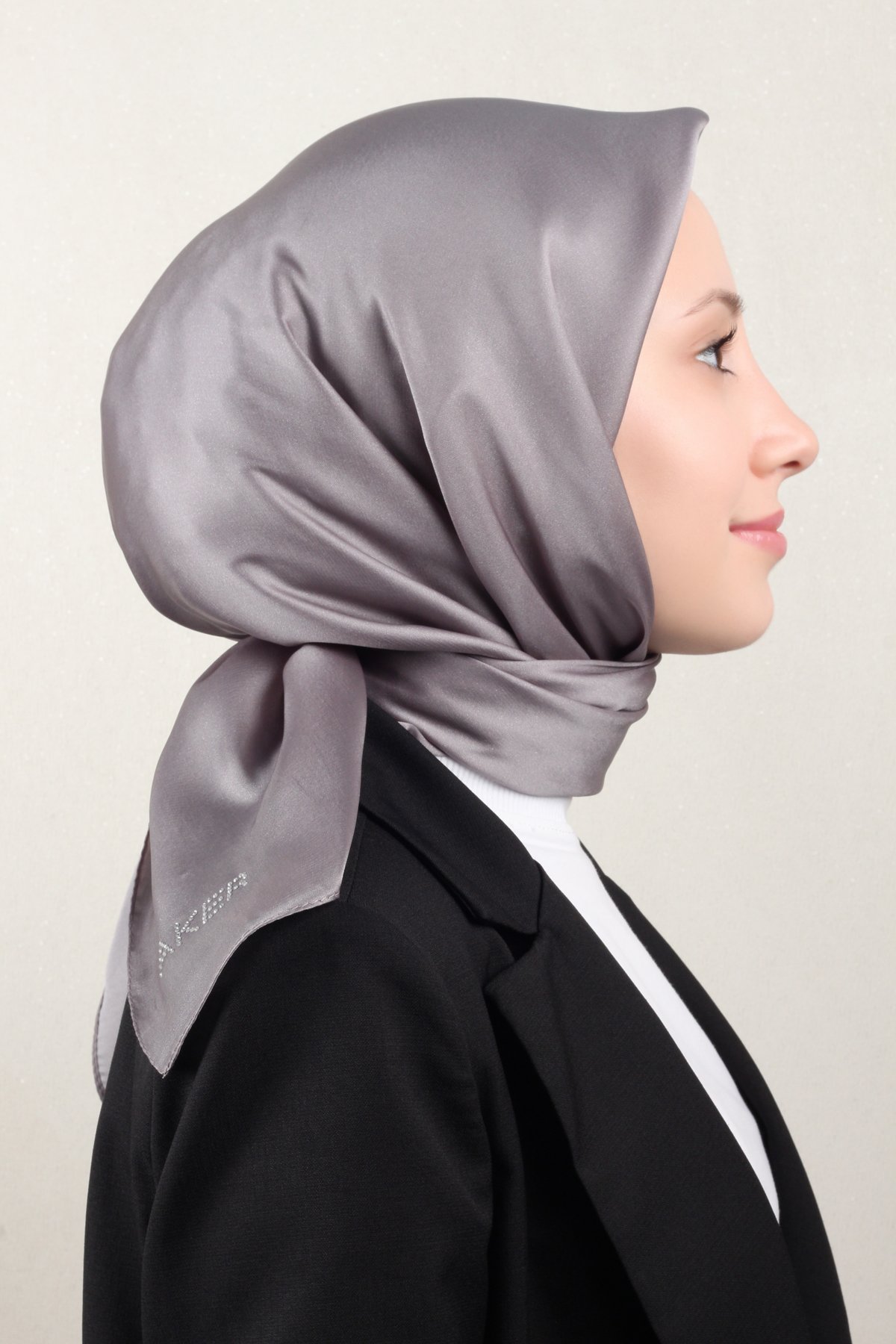 Aker Kristal Eşarp 1070900-973 Gri