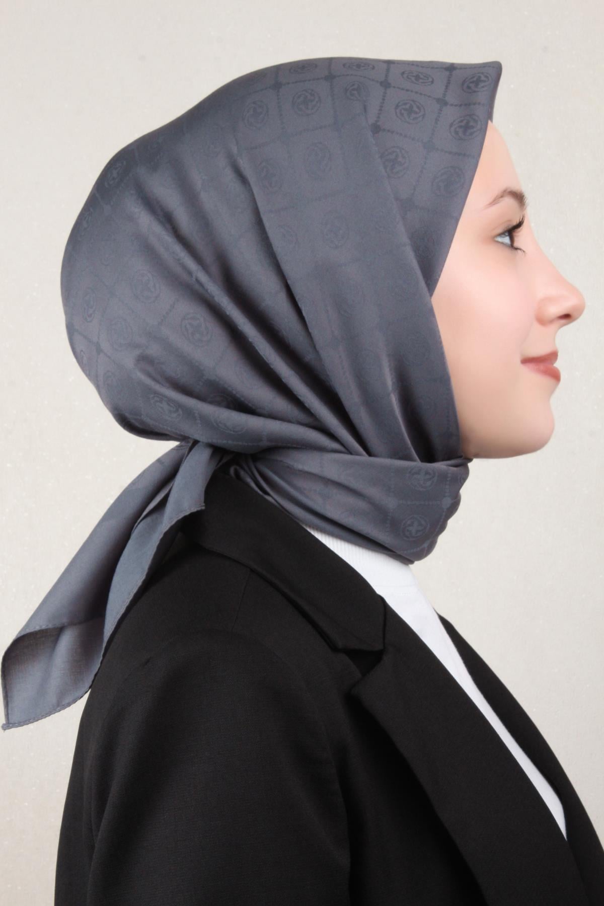 Aker Pamuklu Eşarp 1030700-974 Füme