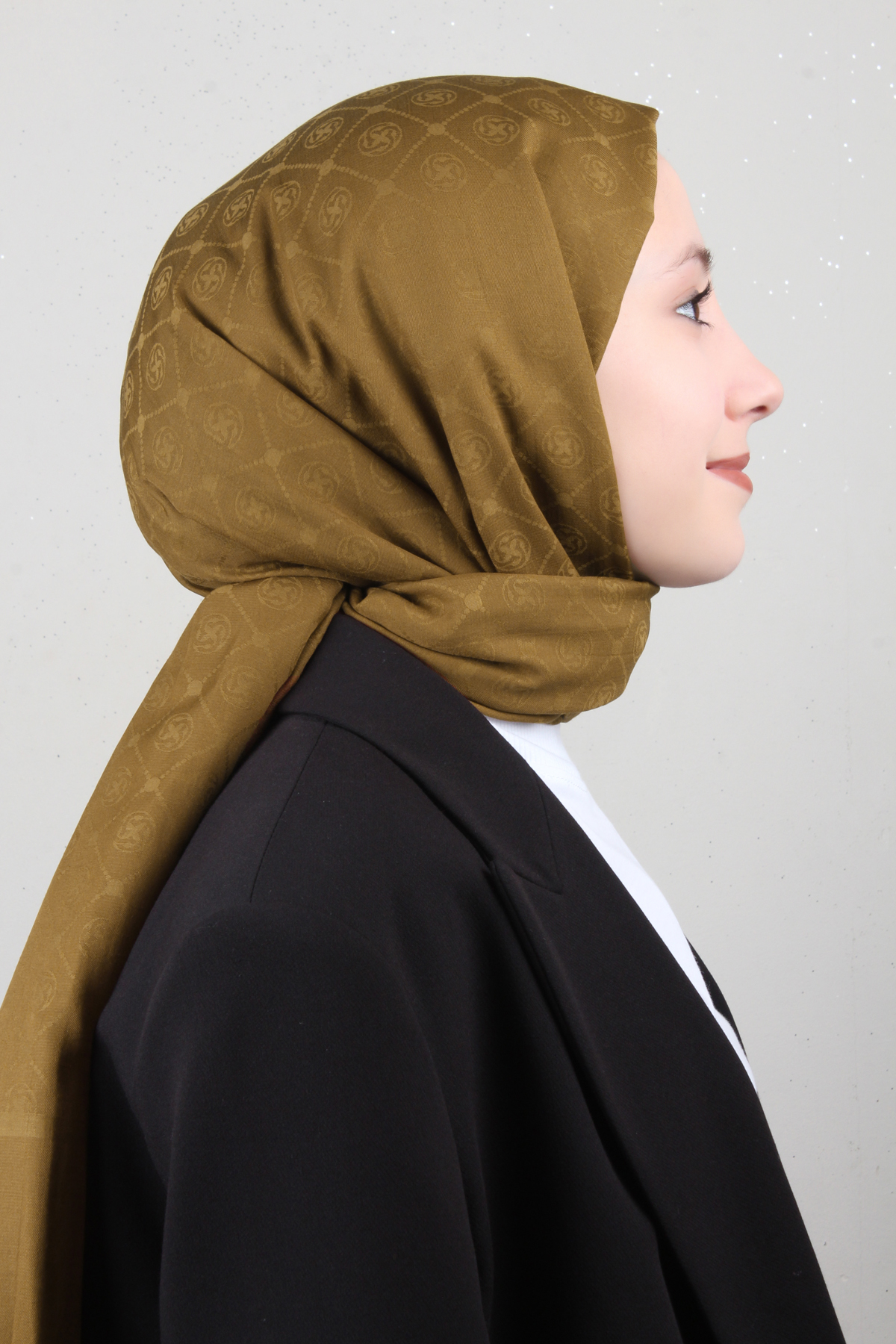 Aker Pamuklu Şal 1030800-930 Karamel