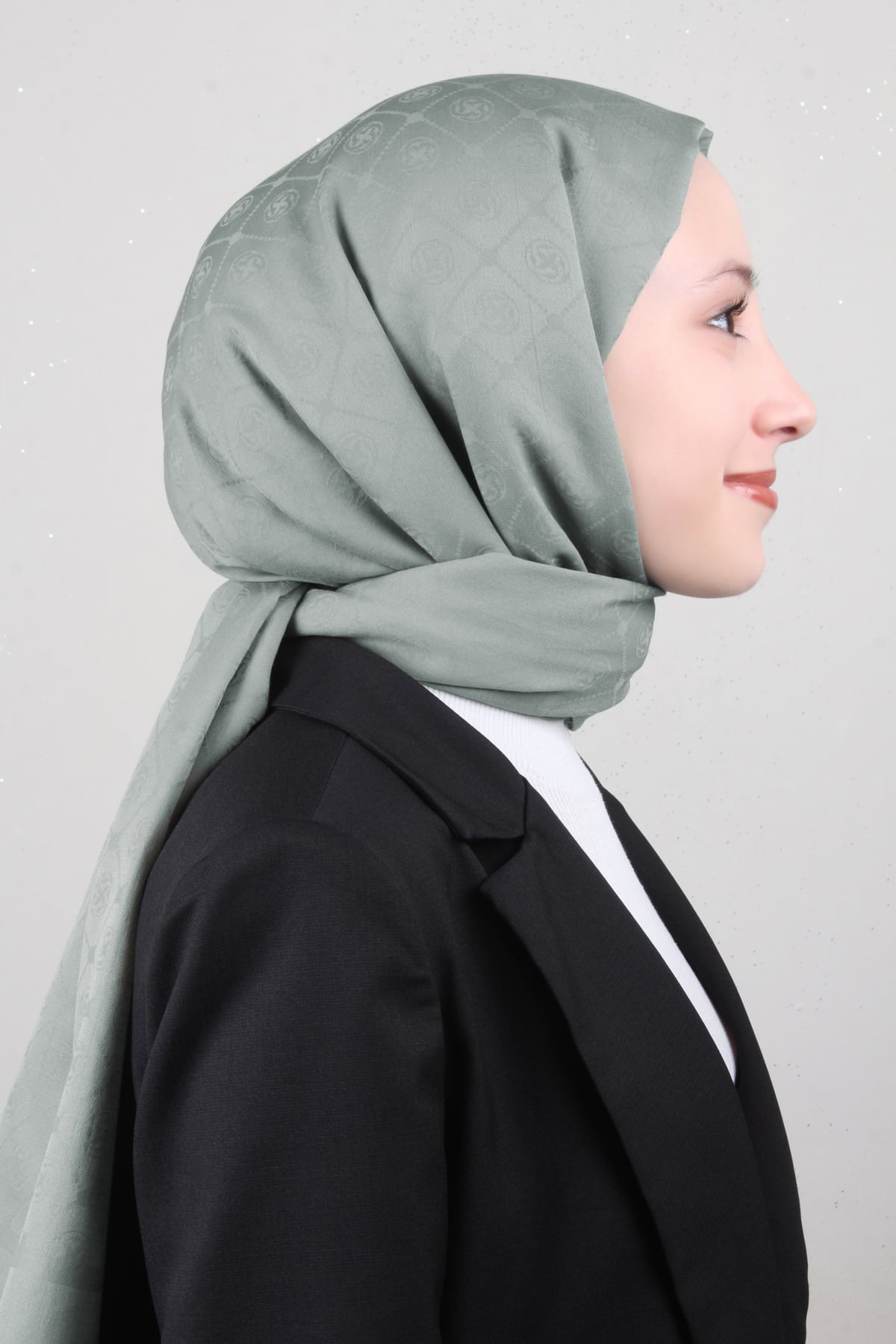 Aker Pamuklu Şal 1030800-953 Mint Yeşili