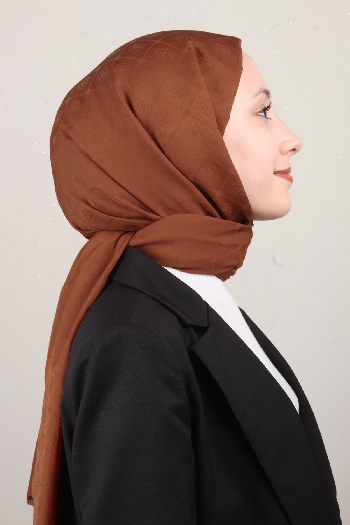 Aker Pamuklu Şal 1030800-961 Kiremit