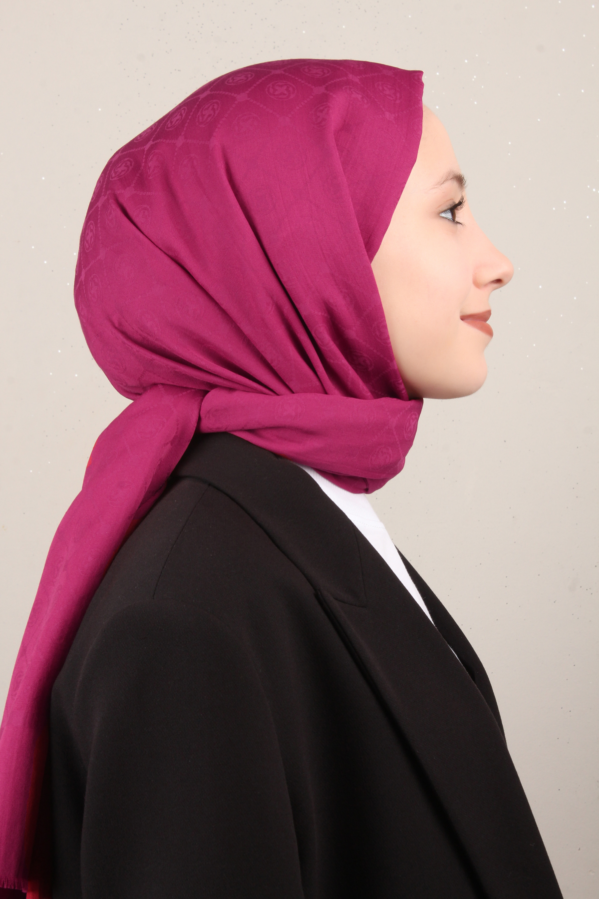 Aker Pamuklu Şal 1030800-991 Fuşya