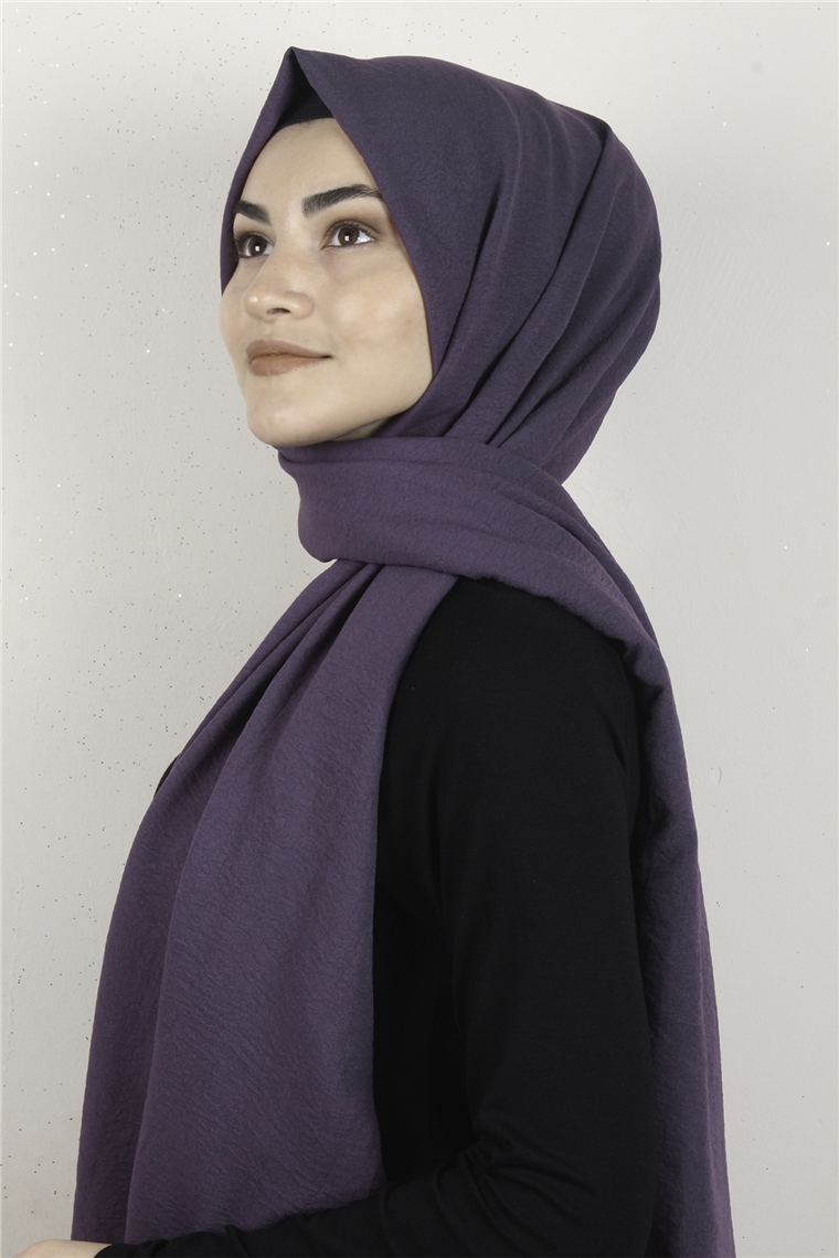 Alessa Pamuk Caz Şal 2740-1 Mor