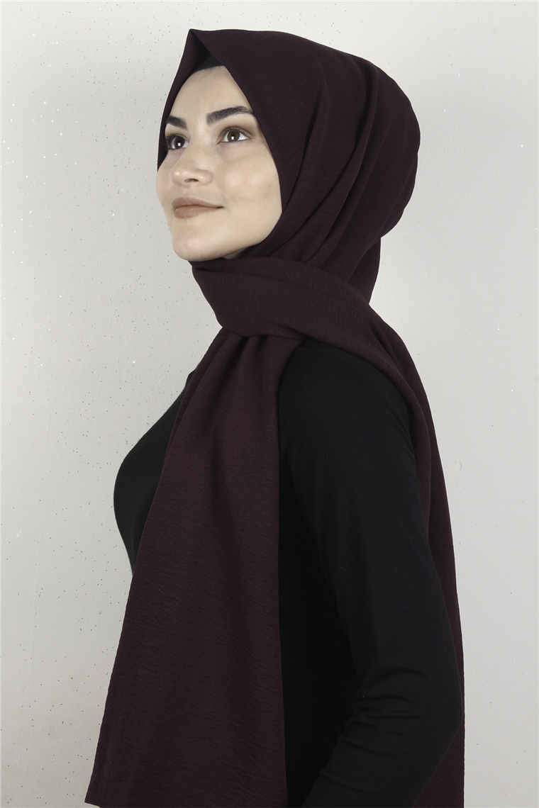 Alessa Pamuk Caz Şal 2740-11 Vişne Çürüğü