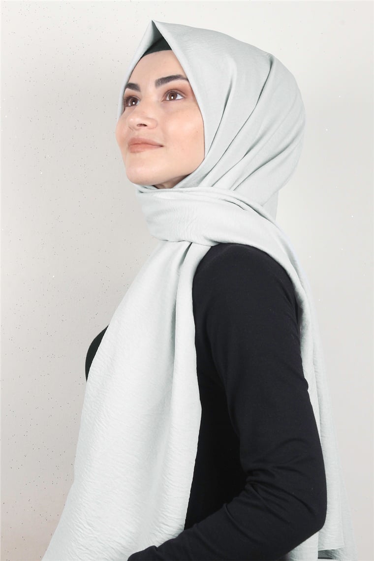 Alessa Pamuk Caz Şal 2740-28 Açık Gri