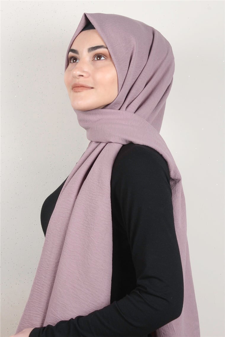 Alessa Pamuk Caz Şal 2740-29 Gül Kurusu